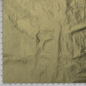 CRUSHED TAFFETA KHAKI GREEN