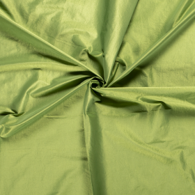 CRUSHED TAFFETA LIME GREEN