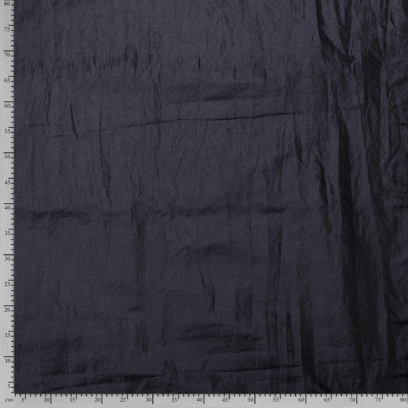 CRUSHED TAFFETA NAVY