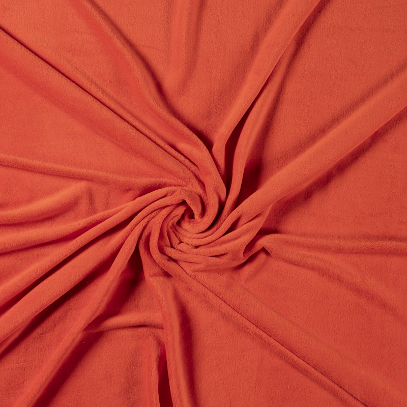CORAL FLEECE ORANGE