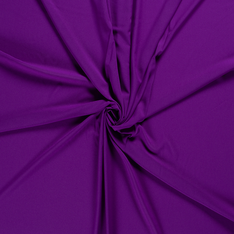 CREPE GEORGETTE AUBERGINE 