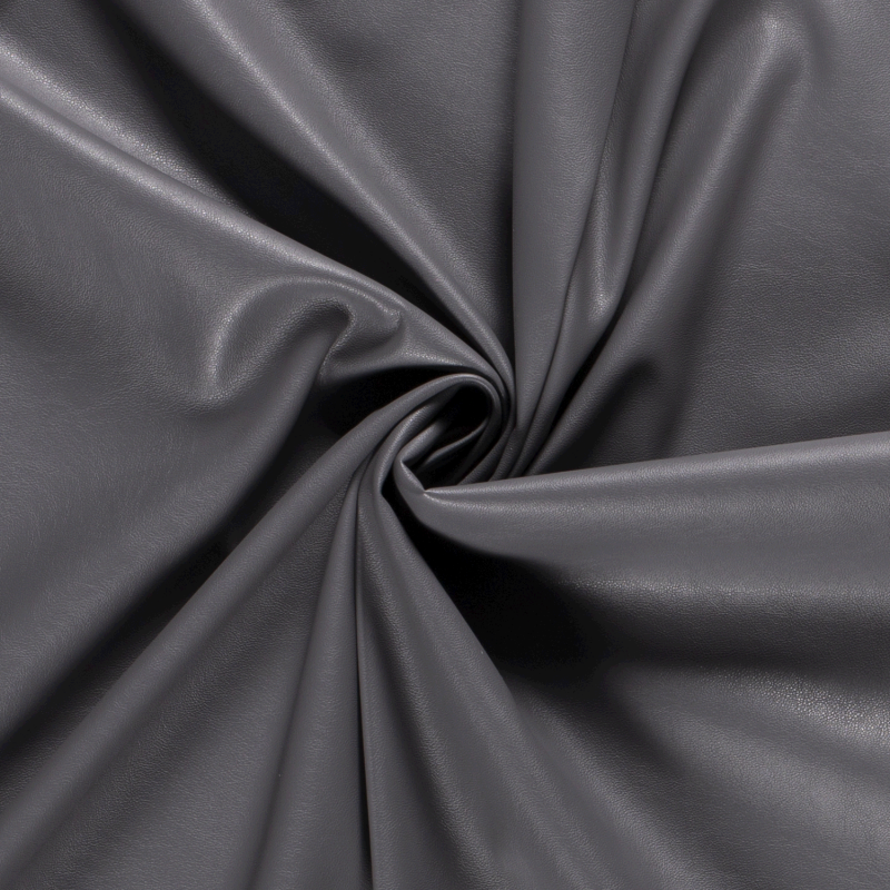 STRETCH LEATHER MIDDLE GREY