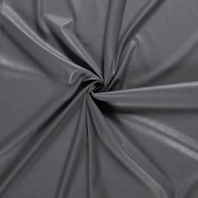 STRETCH LEATHER MIDDLE GREY