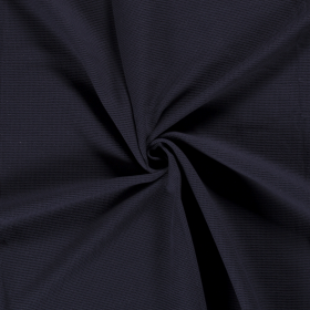 WAFFLE PLAIN DYED NAVY