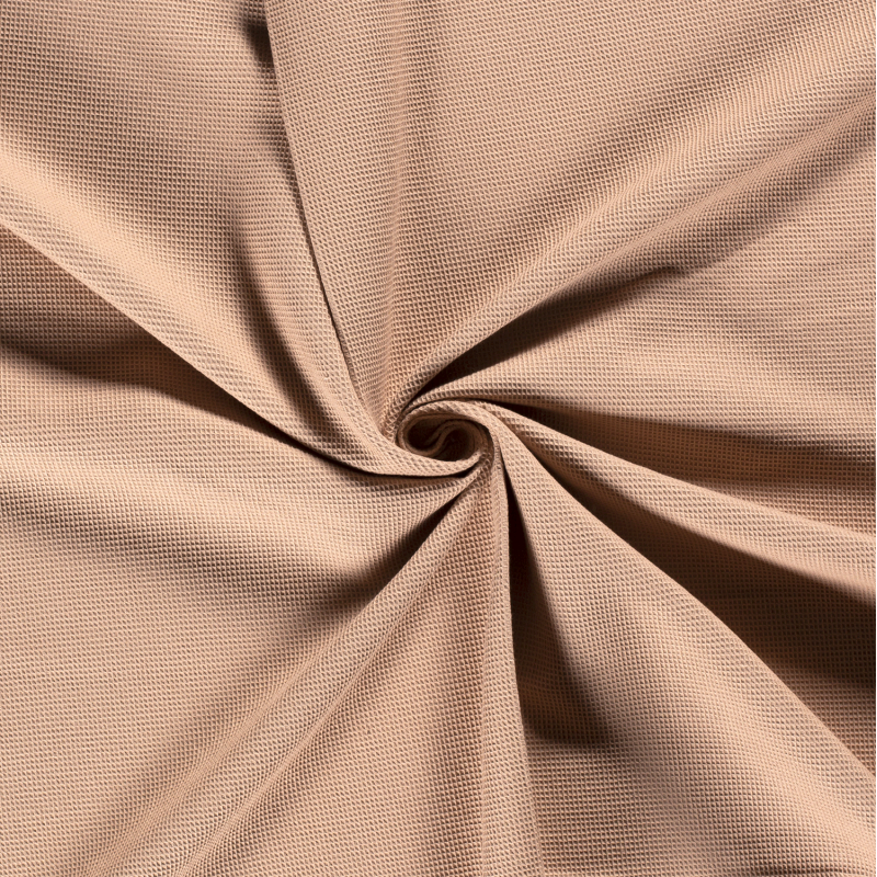 WAFFLE PLAIN DYED LIGHT PINK