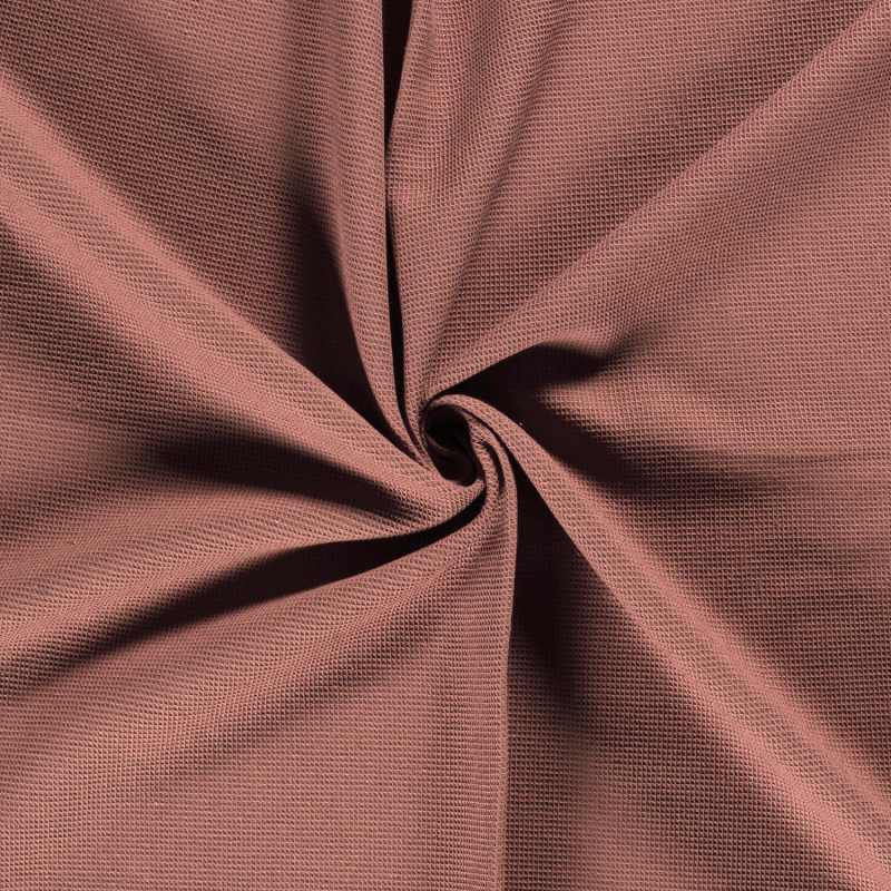 WAFFLE PLAIN DYED OLD PINK