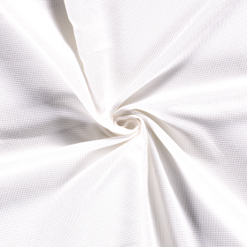 WAFFLE PLAIN DYED WHITE