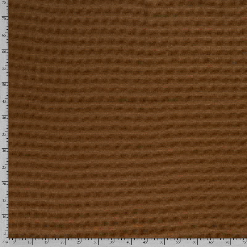 WAFFLE PLAIN DYED BROWN