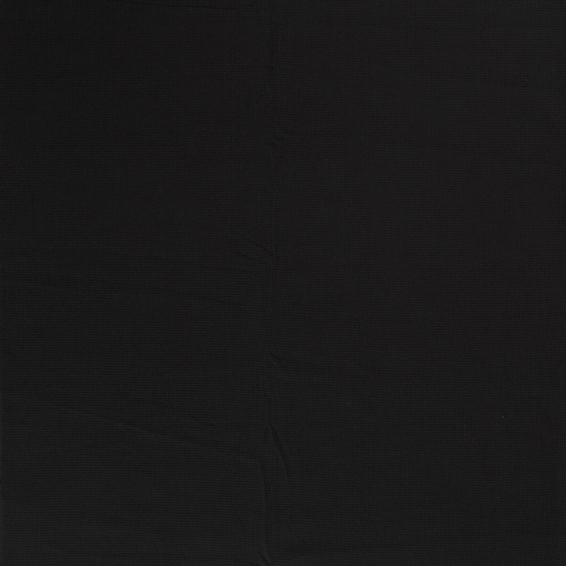 WAFFLE PLAIN DYED BLACK