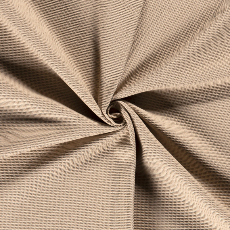 WAFFLE PLAIN DYED BEIGE