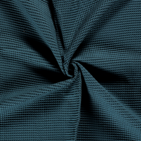 WAFFLE PLAIN DYED PETROL