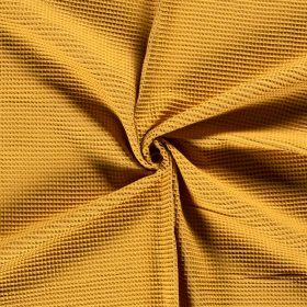 WAFFLE PLAIN DYED OKER
