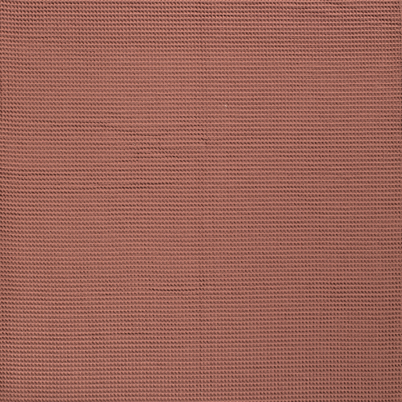 WAFFLE PLAIN DYED OLD PINK