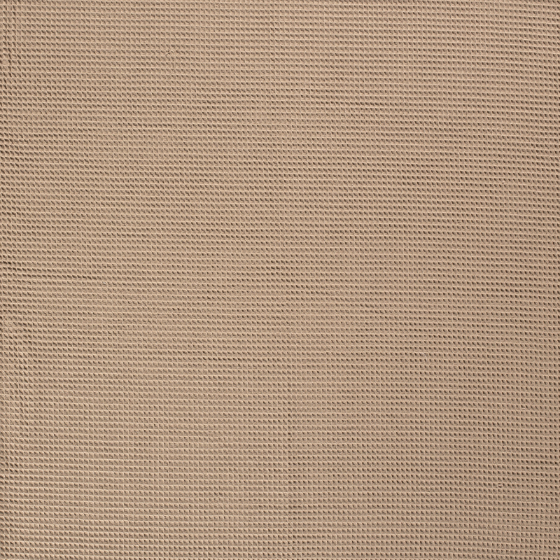 WAFFLE PLAIN DYED BEIGE