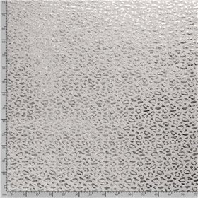 JERSEY BAWEŁNIANY FOLIA GEPARD LIGHT GREY