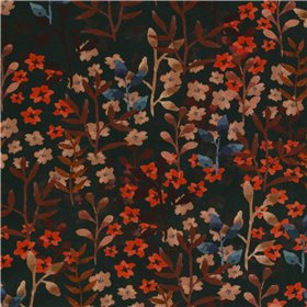 JERSEY BAWEŁNIANY CYFRA LAS DARK GREEN DARK GREEN
