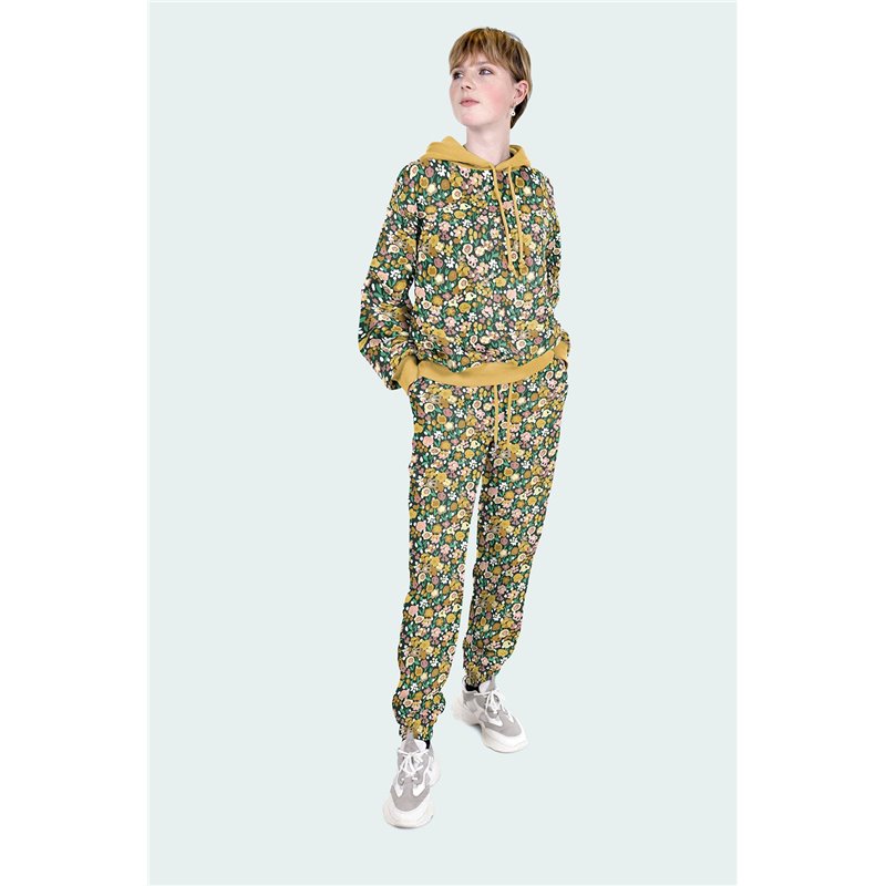 POLAR ALPEJSKI KWIATY DARK GREEN DARK GREEN