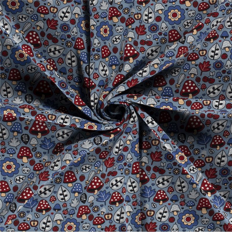POLAR ALPEJSKI GRZYBY INDIGO INDIGO