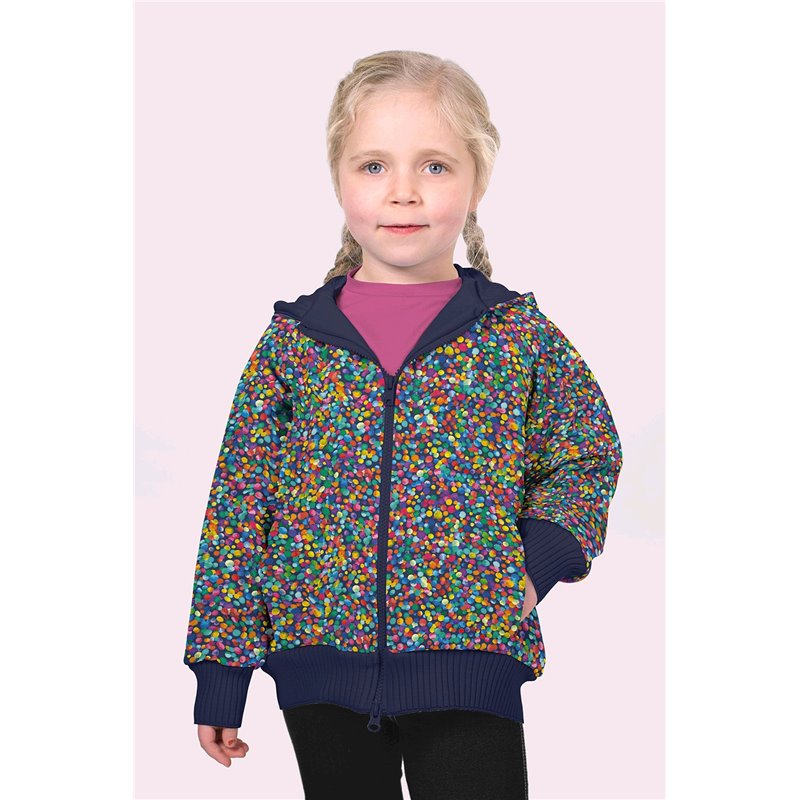 SOFTSHELL CYFROWY KOŁA NAVY NAVY