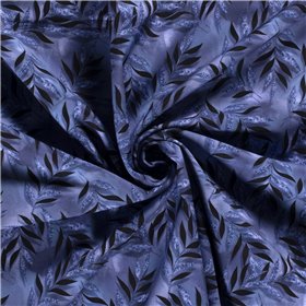 SOFTSHELL CYFROWY KWIATY INDIGO INDIGO