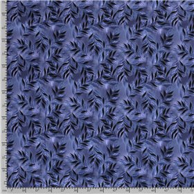 SOFTSHELL CYFROWY KWIATY INDIGO INDIGO