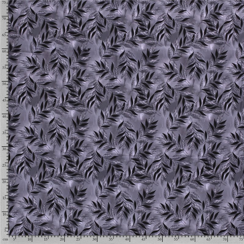 SOFTSHELL CYFROWY KWIATY MIDDLE GREY MIDDLE GREY
