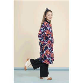 SOFTSHELL CYFROWY ABSTRAKCJA NAVY NAVY