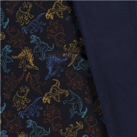 SOFTSHELL CYFROWY  DINO NAVY NAVY