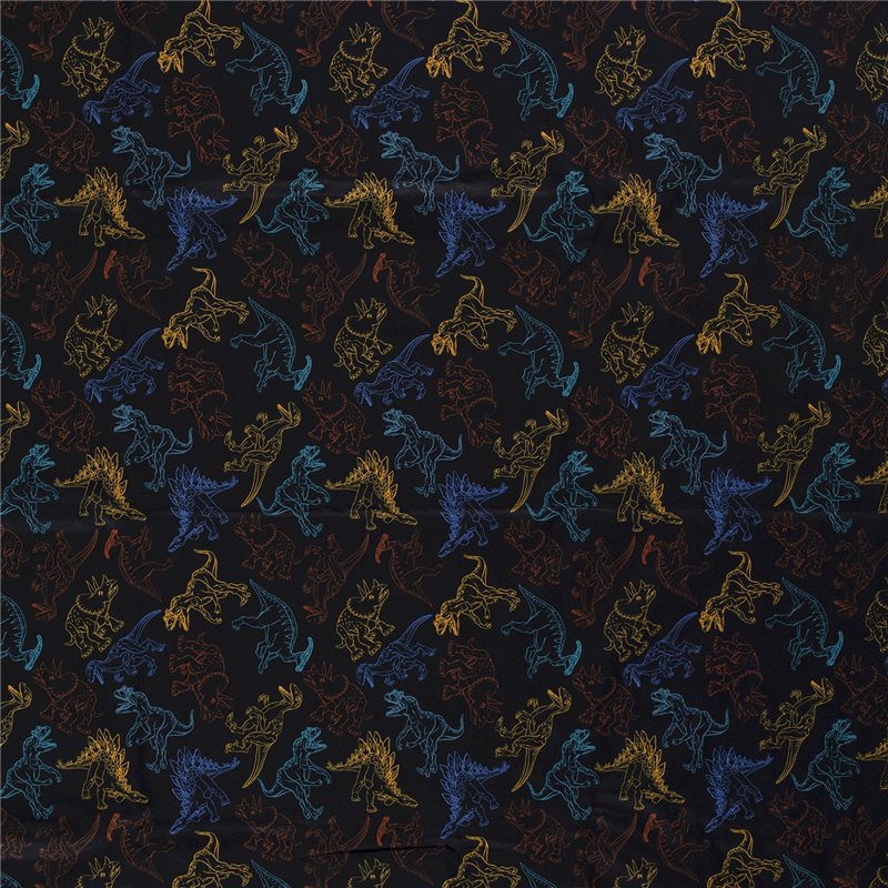 SOFTSHELL CYFROWY  DINO NAVY NAVY
