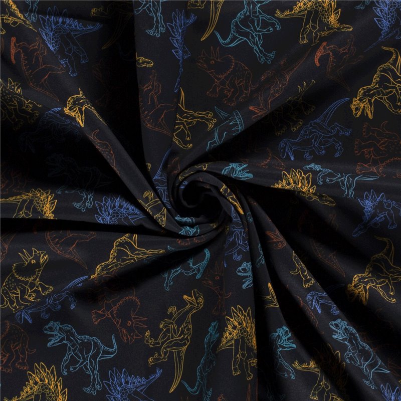 SOFTSHELL CYFROWY  DINO NAVY NAVY