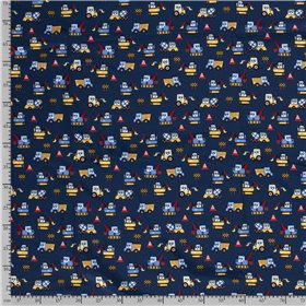 SOFTSHELL CYFROWY  TRAKTORY INDIGO INDIGO