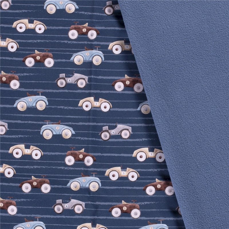 SOFTSHELL CYFROWY AUTA INDIGO INDIGO