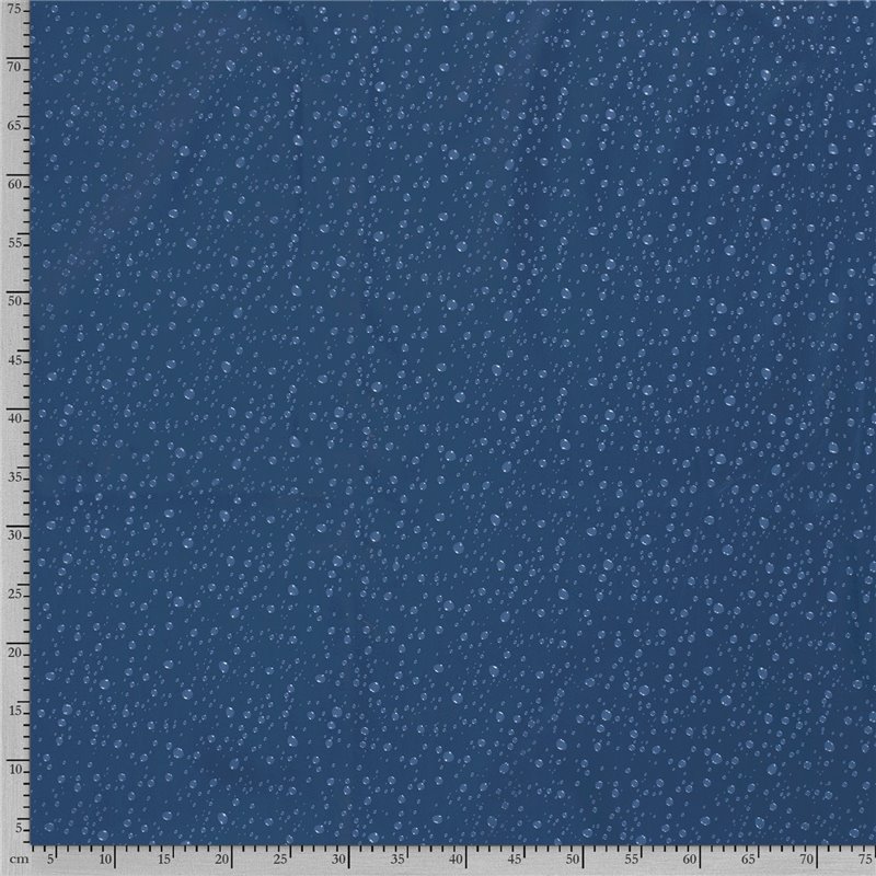 SOFTSHELL FOLIA KROPLE INDIGO INDIGO