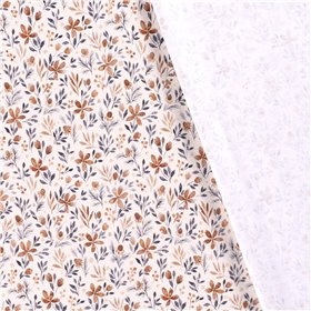 JERSEY BAWEŁNIANY CYFRA FLORA OFF WHITE