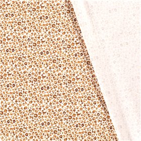 JERSEY BAWEŁNIANY CYFRA LEOPARD OFF WHITE