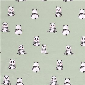 JERSEY BAWEŁNIANY CYFRA PANDA DARK MINT