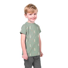JERSEY BAWEŁNIANY CYFRA KRÓLIK DARK MINT